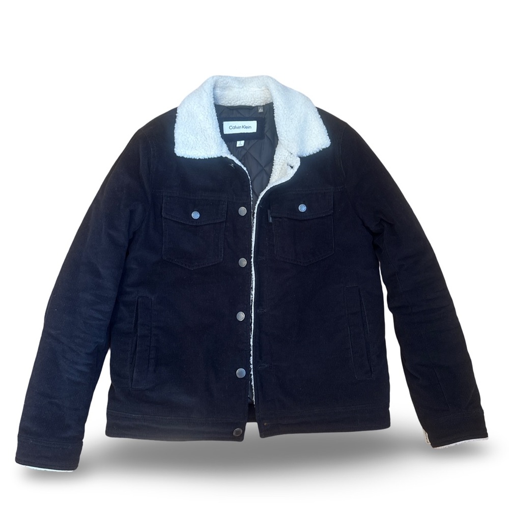 Men’s Calvin Klein Black Corduroy Jacket size:S